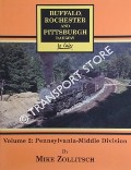 Book cover of Buffalo, Rochester and Pittsburgh Railway in Color by ZOLLITSCH, Mike